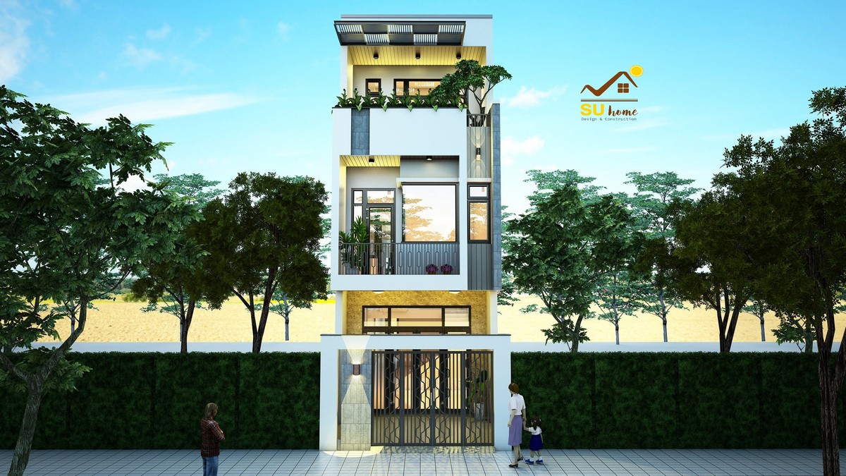 Nhà phố anh Hà – 2,5 tầng